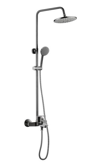 Душевая система Esko Marburg STMB54G со смесителем 3 режима цвет графит