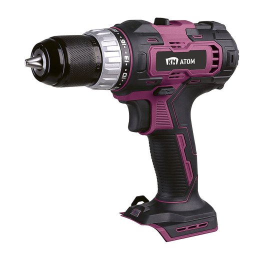 Набор электроинструмента аккумуляторный КМ АТОМ 18 В 4 Ач Li-Ion дрель-шуруповерт CD-181 и перфоратор CRH-181BL с АКБ и ЗУ