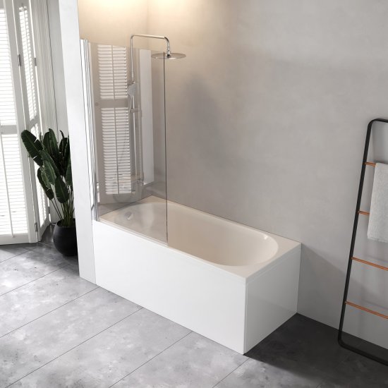 Ванна AM.PM Moxie W9MA-150-070W-A2ROFL акриловая 150x70 см каркас и сифон в комплекте