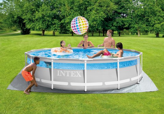 Каркасный бассейн Intex Prism 4.27x1.07 м 12706 л