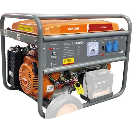 Бензиновый генератор Кратон GG-6500EL