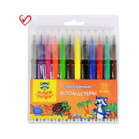 Смываемые фломастеры Мульти-Пульти Енот на Сейшелах