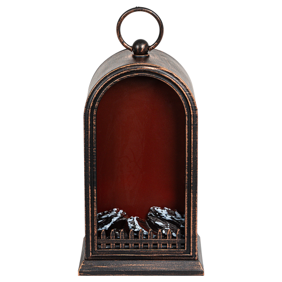 Светодиодный декоративный светильник-камин 