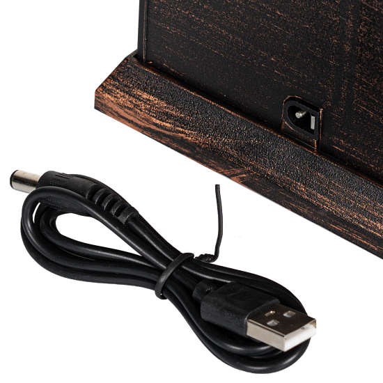 Светодиодный декоративный светильник-камин 