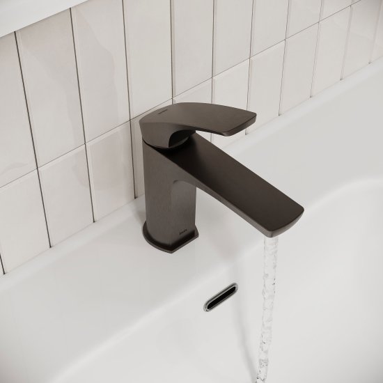 Смеситель для раковины Iddis Lahta LAHGM00i01 однорычажный цвет графит матовый