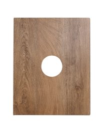 Столешница в ванную Окинава 41x50 см МДФ цвет коричневый