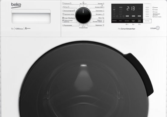 Стиральная машина Beko RSPE78612W, 7 кг цвет белый