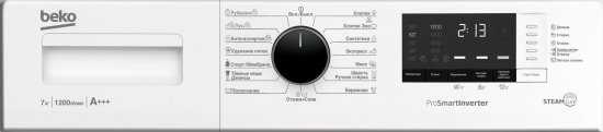 Стиральная машина Beko RSPE78612W, 7 кг цвет белый