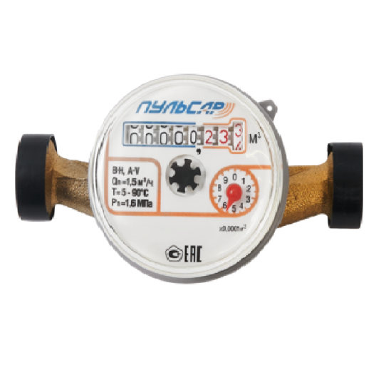 Счетчик для воды универсальный Пульсар ПРО 1/2