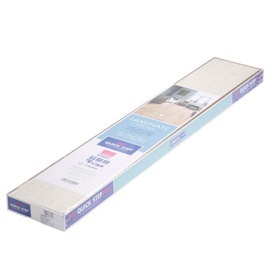 Ламинат 32 класс Quick-Step Creo Plus дуб вирджиния белый 1,596 кв.м 8 мм с фаской влагостойкий