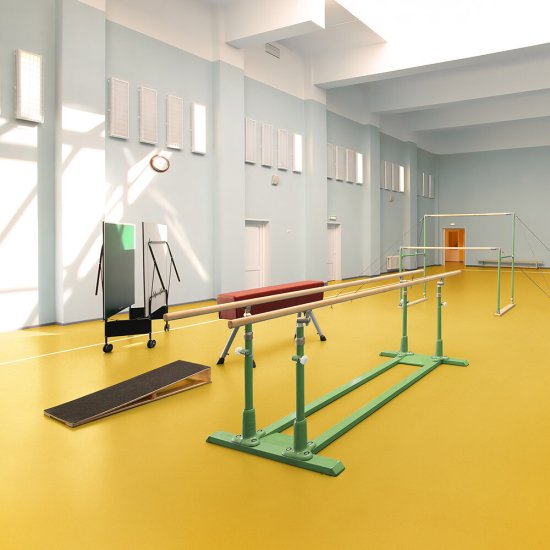 Линолеум спортивный 2х20,5 м Tarkett Omnisports Action 65 Yellow