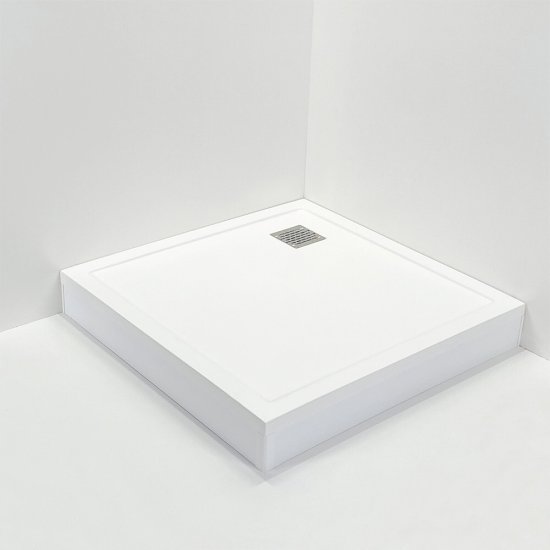 Экран для поддона Ulitka ПВХ 100х100х9,5 см квадрат белый (74104292)