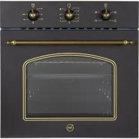 Духовой шкаф электрический встраиваемый MBS DE-607BL 594 мм черный