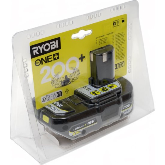 Аккумулятор Ryobi RB1825 ONE+