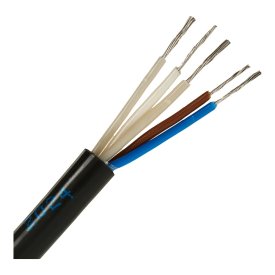 Кабель монтажный ELTROS МКШ 5x0,5, бухта 200м, черный