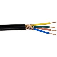 Кабель микрофонный ELTROS КММ 4x0,35, бухта 200м, черный
