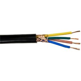 Кабель микрофонный ELTROS КММ 4x0,35, бухта 200м, черный