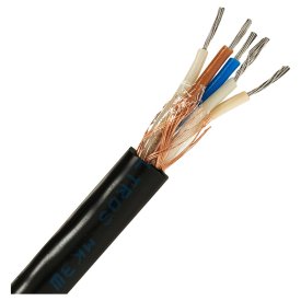 Кабель монтажный ELTROS МКЭШ 5x0,5, бухта 200м, черный