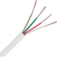 Провод телефонный ELTROS ШТПЛ-4x0,12, бухта 100м, белый