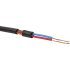 Кабель микрофонный ELTROS КММ 2x0,12, бухта 400м, черный