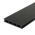 Террасная доска ДПК Decking цвет Жженый кедр 3000x150x24 мм двусторонняя вельвет/структура дерева 0.45 м²