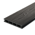 Террасная доска ДПК Decking цвет Жженый кедр 3000x150x24 мм двусторонняя вельвет/структура дерева 0.45 м²