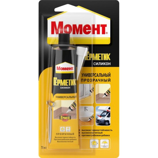 Универсальный силиконовый герметик МОМЕНТ 3002434