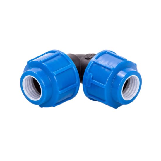 Угол ПНД Lammin компрессионный 32х32 мм