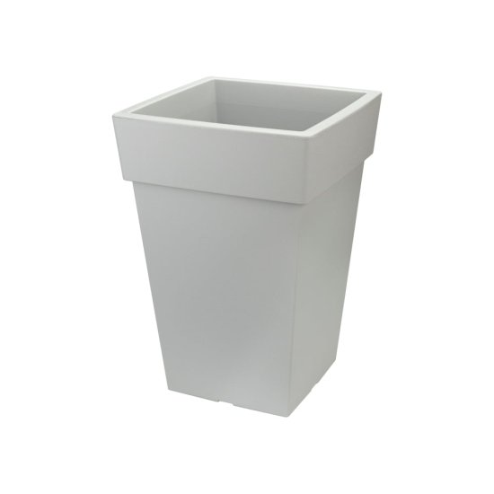 Кашпо IDEA ТУБУС 240x240 мм, 7.5л Смоки М 3178