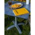 Стол KONWAY Solid Top Easy 80x80, beton