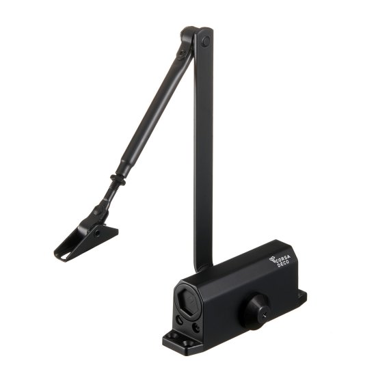 Доводчик дверной Corsa Deco (25-45 кг) черный