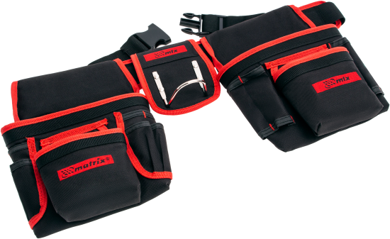 Сумка поясная для инструментов Matrix 90240 560x4100x300 мм, ткань