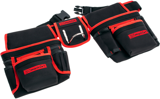 Сумка поясная для инструментов Matrix 90240 560x4100x300 мм, ткань