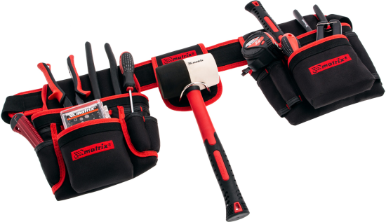 Сумка поясная для инструментов Matrix 90240 560x4100x300 мм, ткань