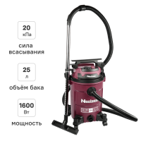 Пылесос строительный Neolaser NVC-25 NL, 1600 Вт, 25 л