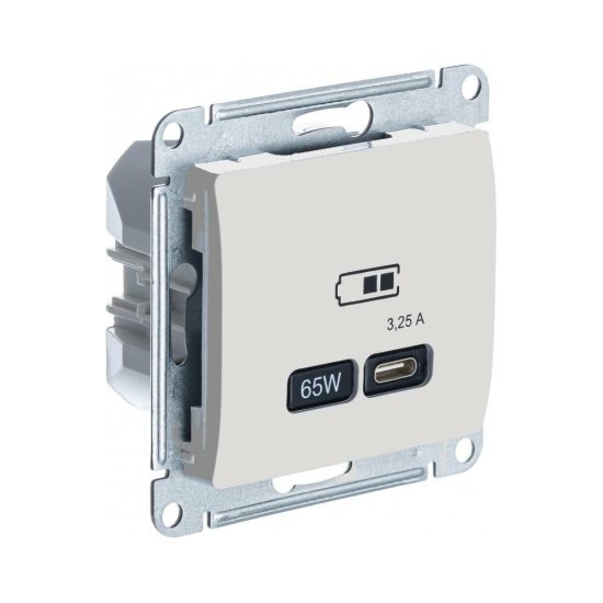 Розетка Systeme Electric USB GLOSSA