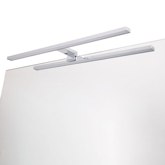 Подсветка для картин и зеркал светодиодная серый 10 Вт 4000К IP44 Arte Lamp Stecca (A2730AP-1CC)