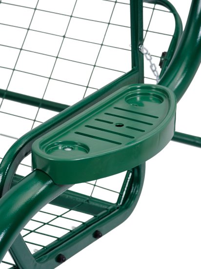 Качели садовые GreenGard София 2 3-х местные до 350 кг зеленый