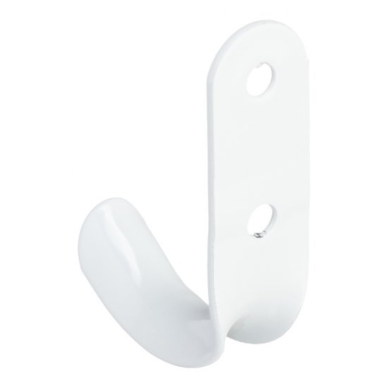 Крючок-вешалка №7 белый