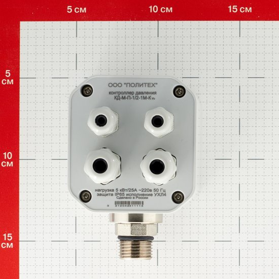Контроллер давления ПолиТех 1/2 расширенный с плавным пуском 220 В