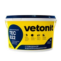 Гидроизоляция акриловая Vetonit Weber.tec 822 розовая 8 кг