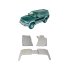 Ковры в салон автомобиля toyota hilux surf iii правый руль рестайлинг 1998 - 2002 Eva Smart 2263-A6A7-S