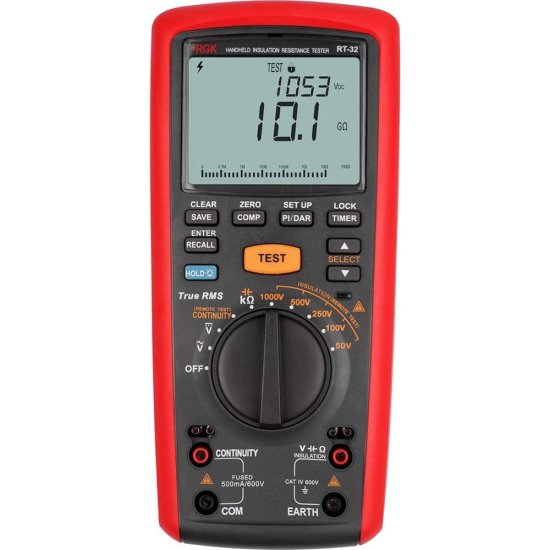Цифровой мегаомметр RGK RT-32