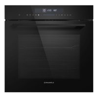 Духовой шкаф электрический встраиваемый Maunfeld MEOR7217SMFB 594 мм черный