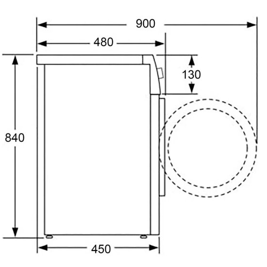 Стиральная машина Beko WSPE7612W белая