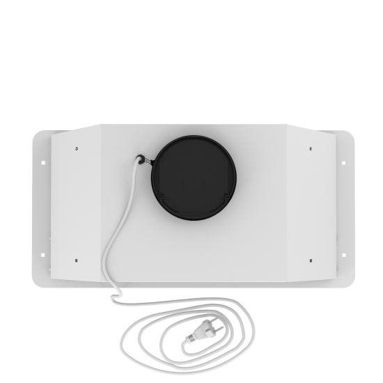 Вытяжка встраиваемая Elikor Bios 52 см цвет белый