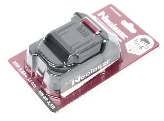 Аккумулятор Neolaser NB-20-2.5B 20 В Li-ion 2.5 Ач