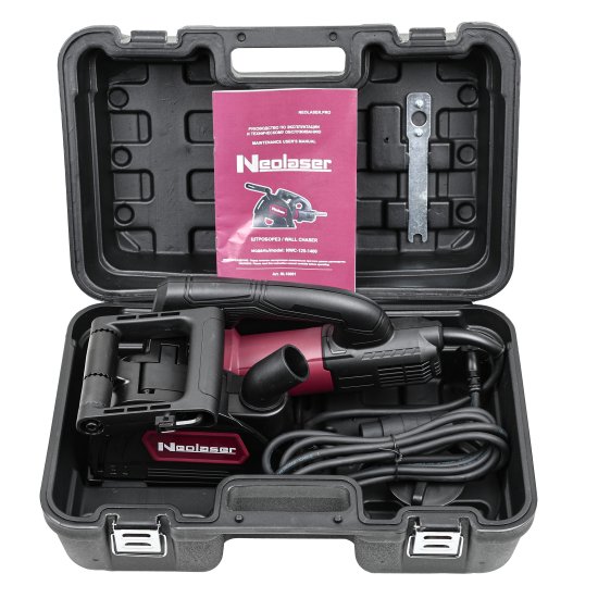 Штроборез сетевой Neolaser NWC-125-1400, 1400 Вт, 125 мм