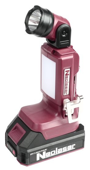 Дрель-шуруповерт аккумуляторная бесщеточная Neolaser NCDB-50-T, 20 В Li-ion 2x2.5 Ач фонарь в комплекте