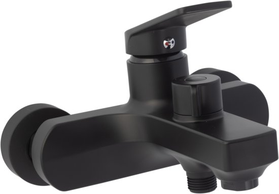 Смеситель для ванны Aqua-Rivus Учар AR-2021n-b однорычажный цвет черный матовый